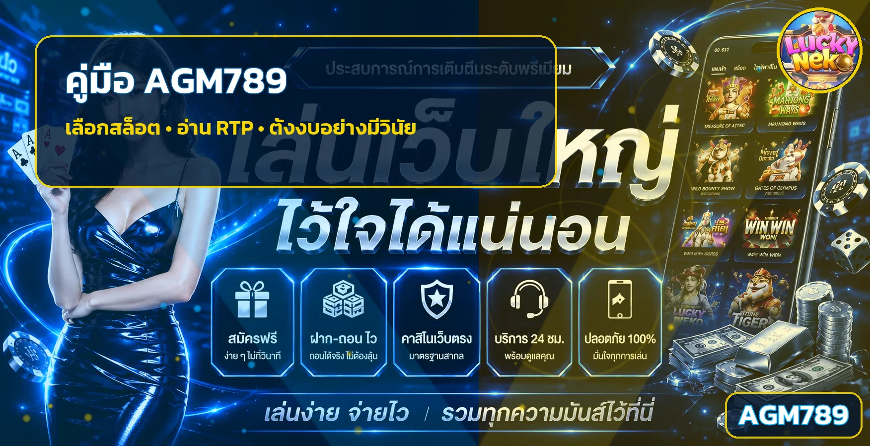 AGM789 วิธีเลือกสล็อต RTP ความผันผวน และตั้งงบ